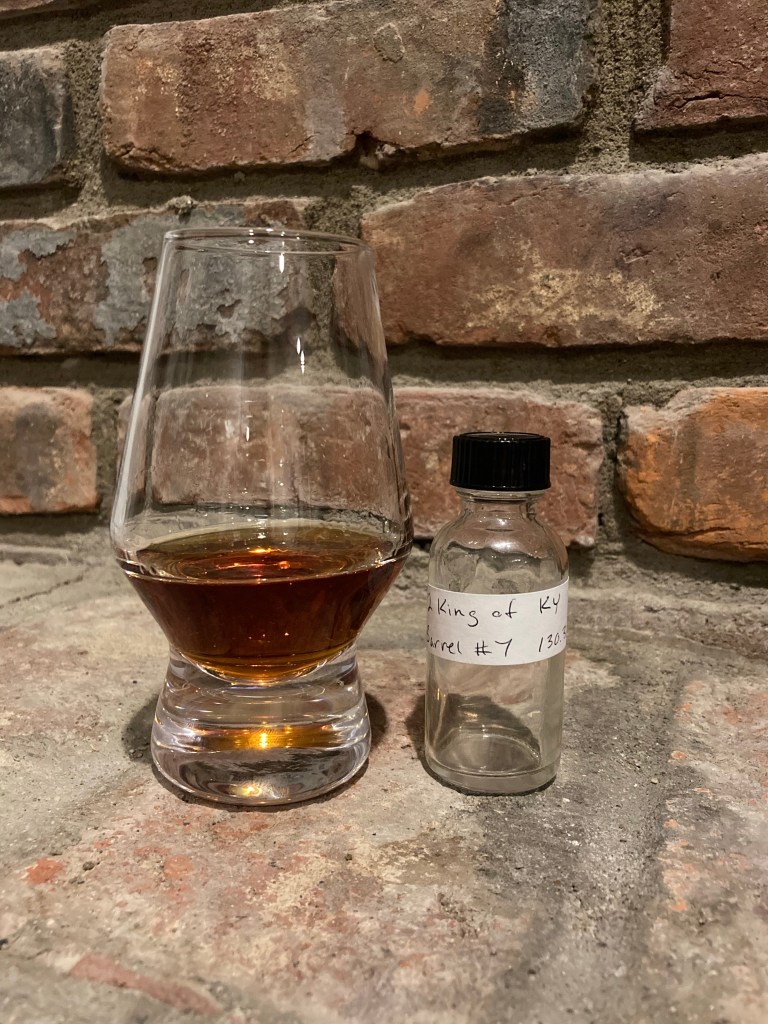 King of Kentucky Single Barrel Bourbon 2022