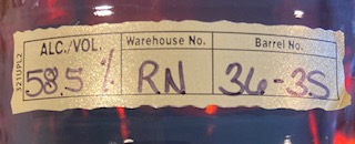 Four Roses Kentucky Strong OESV front label