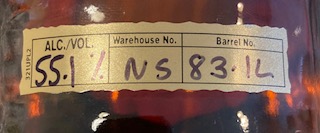 Four Roses OBSO Bourbon Front Label