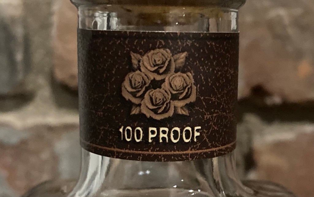 Four Roses Single Barrel Neck Label