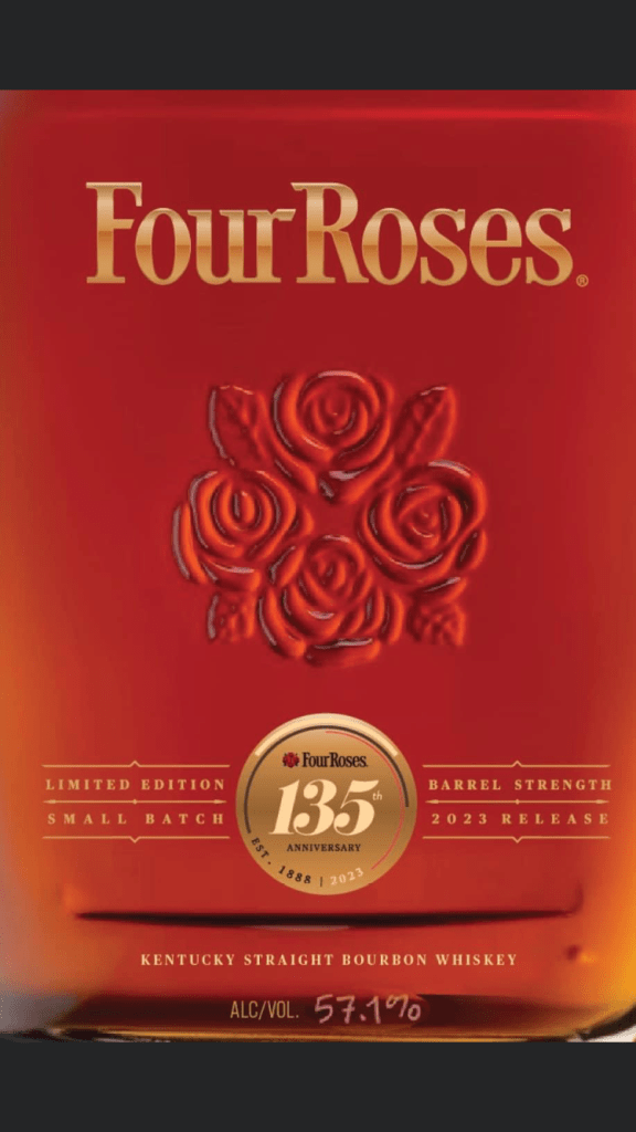 Four Roses Limited Edition 2023 Front Label
