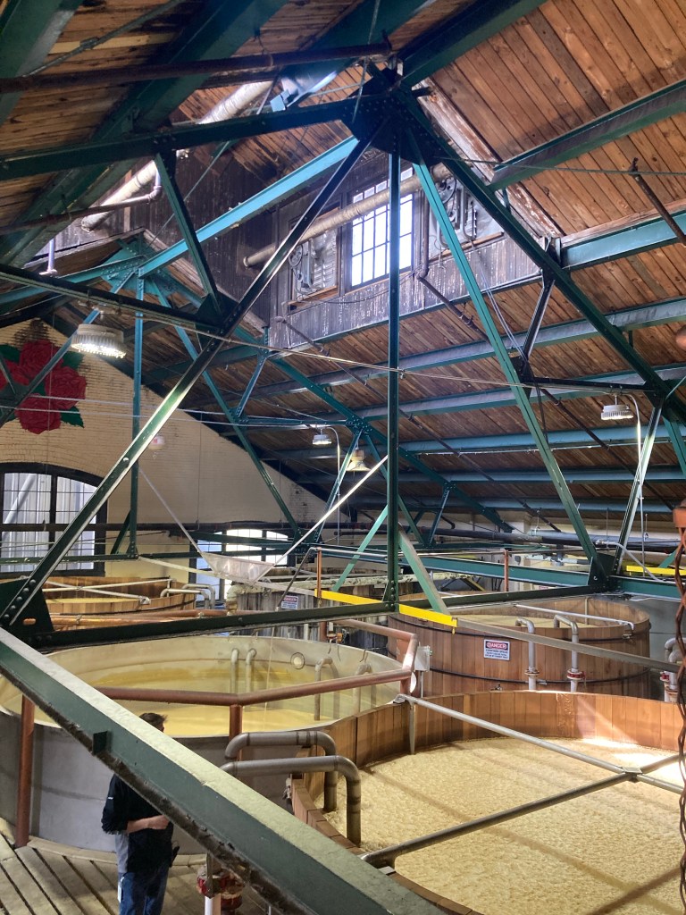 Four Roses fermentation room
