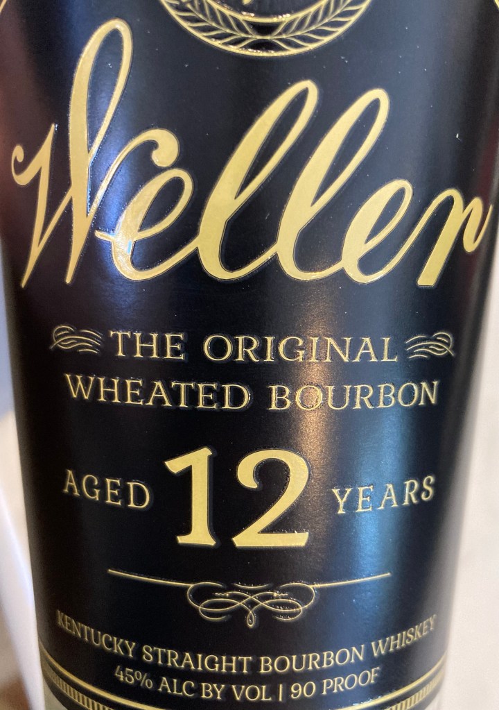 Weller 12 Year Bourbon Front Label