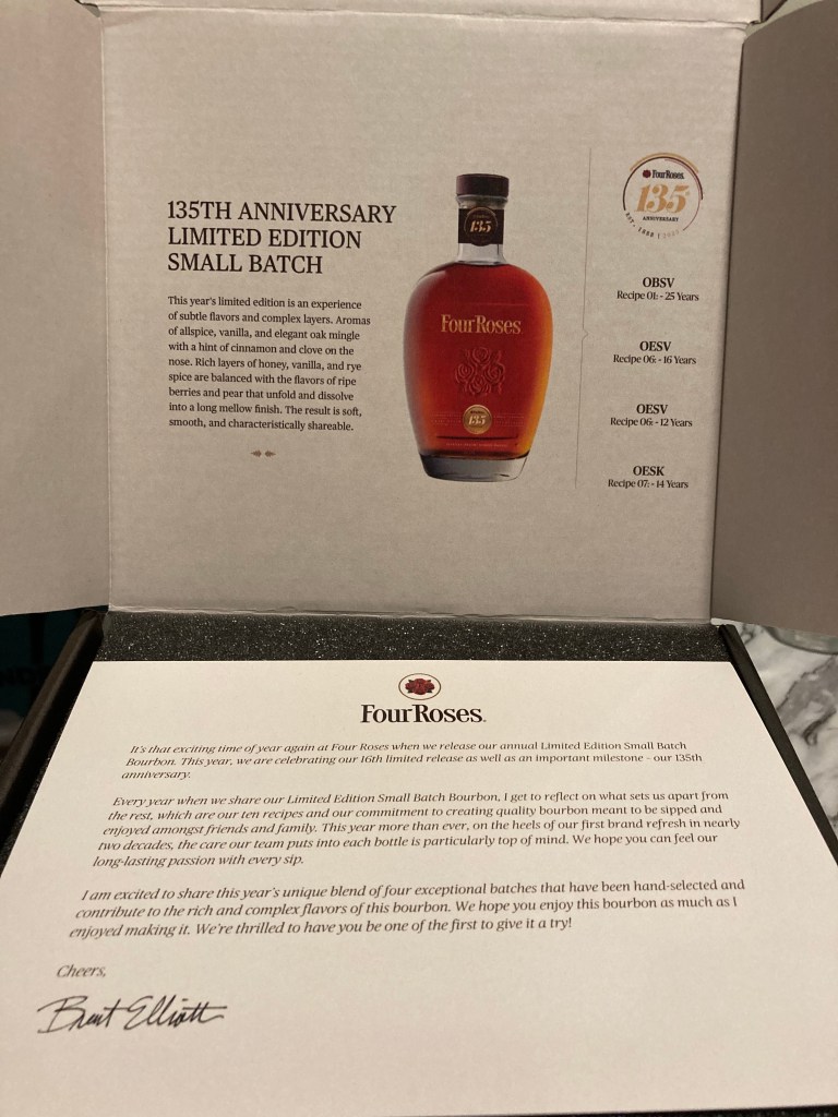 Four Roses 135th Anniversary Limited Edition Sample Box