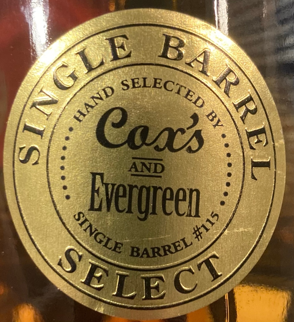 Sazerac Rye Single Barrel Medallion 