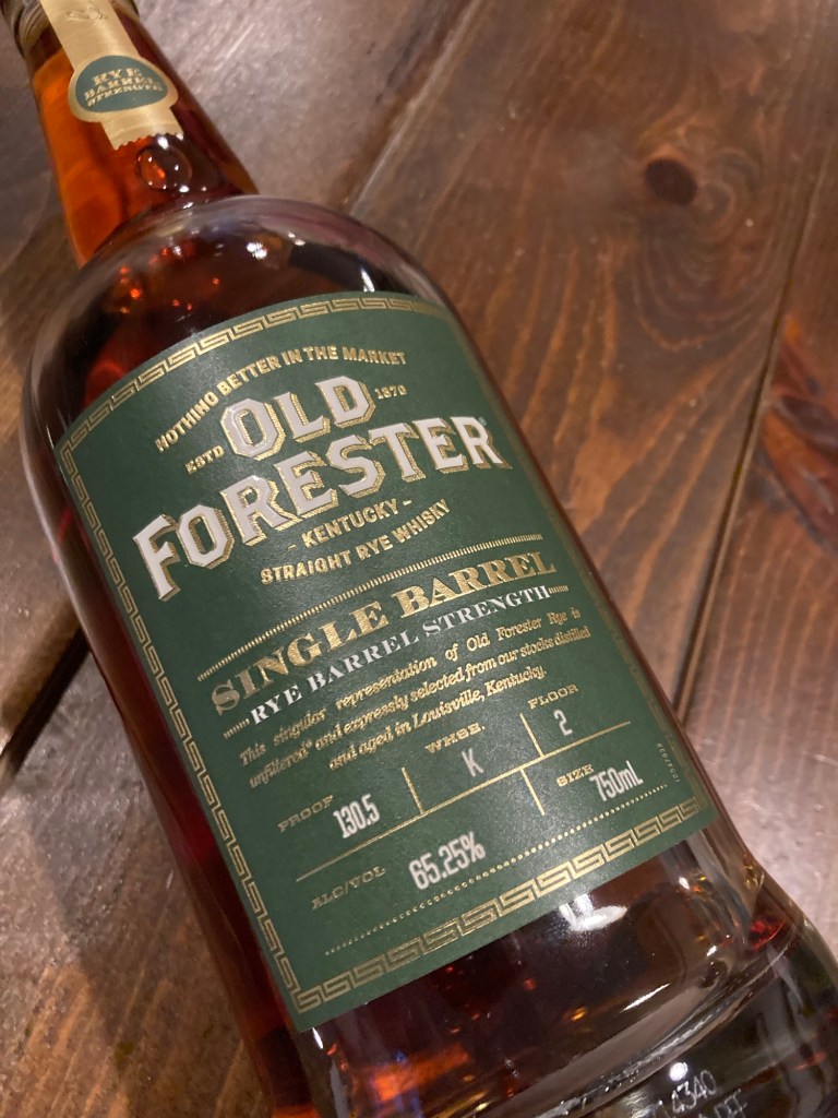 Old Forester Barrel Strength Single Barrel