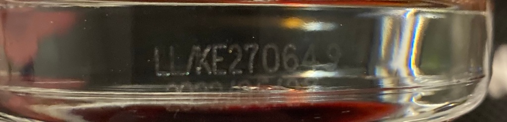 Russel's Reserve 13 Year Bottle Laser Code