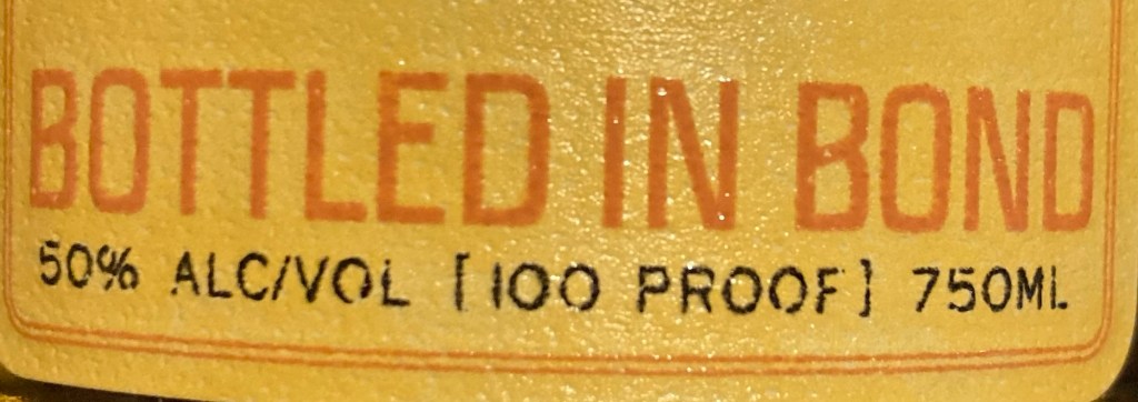 Colonel E H Taylor Jr Small Batch Broubon, Bottled In Bond